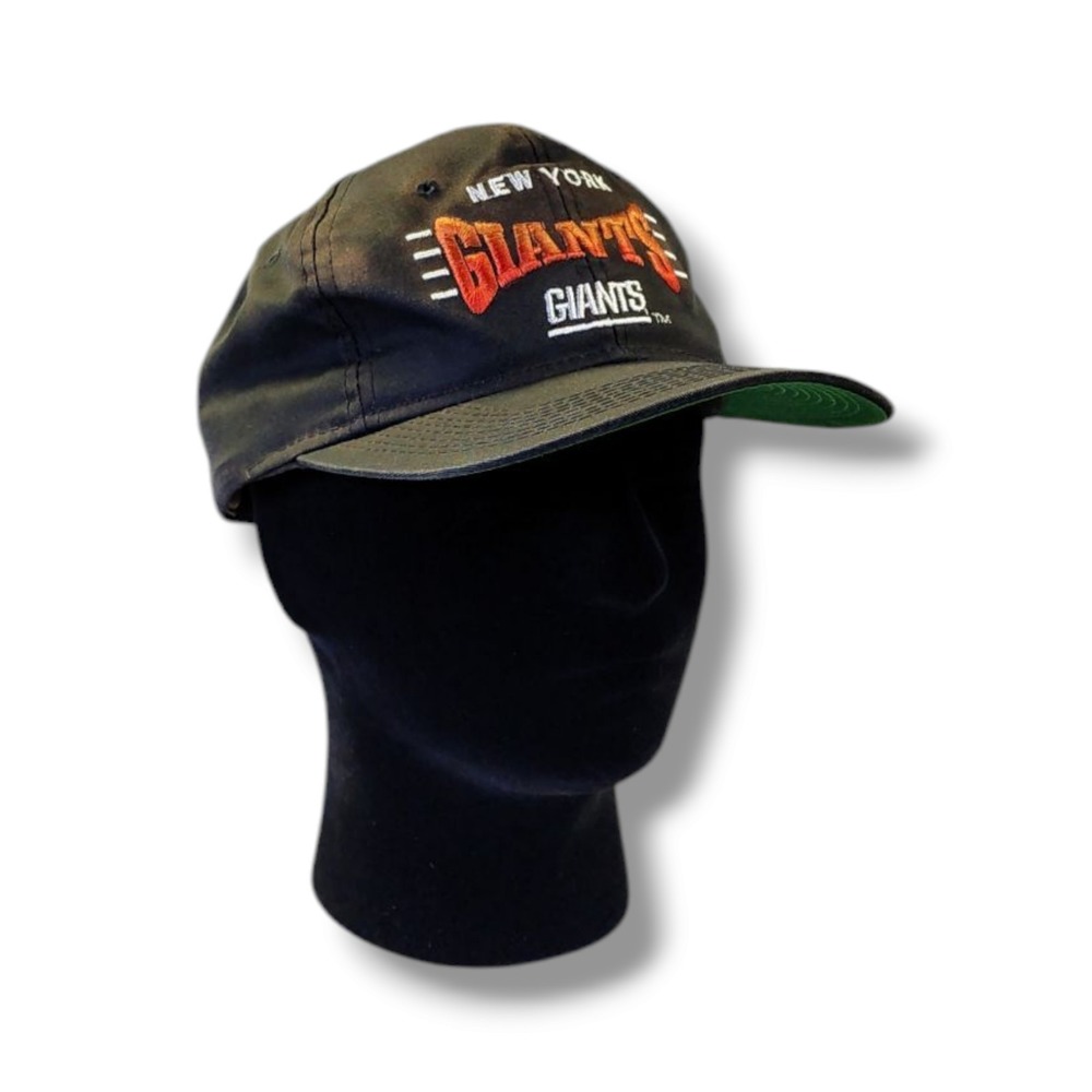 Vtg New York Football Giants Embroidered Snapback Hat Youngan Headwear‎ Team NFL
